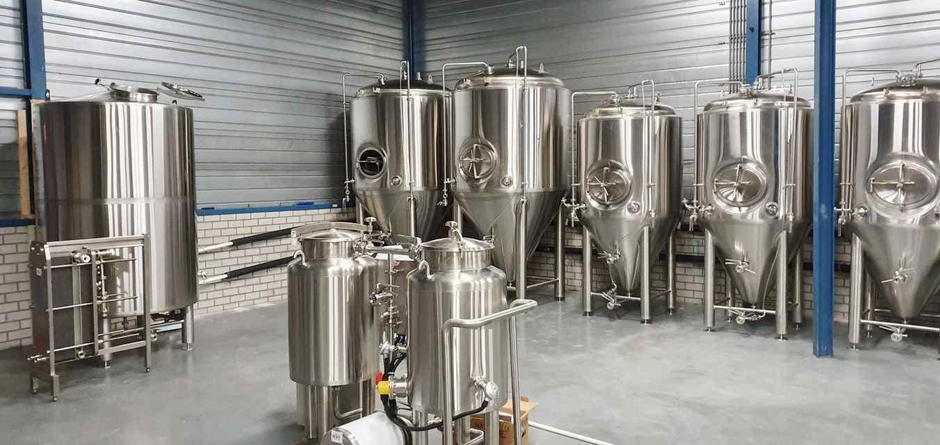 1000L Craft Brewery System In Netherlands - SpierBier Brouwerij